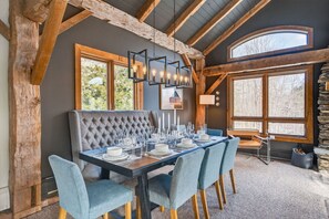 Dining - Hyttå, Cozy Nordic Retreat, Hot Tub, Clubhouse, Wifi (Windham)