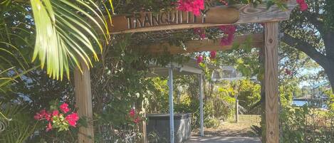 Overnattingsstedets uteområder