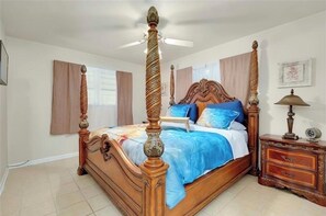 3 chambres, draps fournis