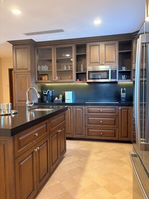Private kitchen - Villa del palmar Loreto 2bedroom PH Golf resort - Danzante Bay (Ensenada Blanca)