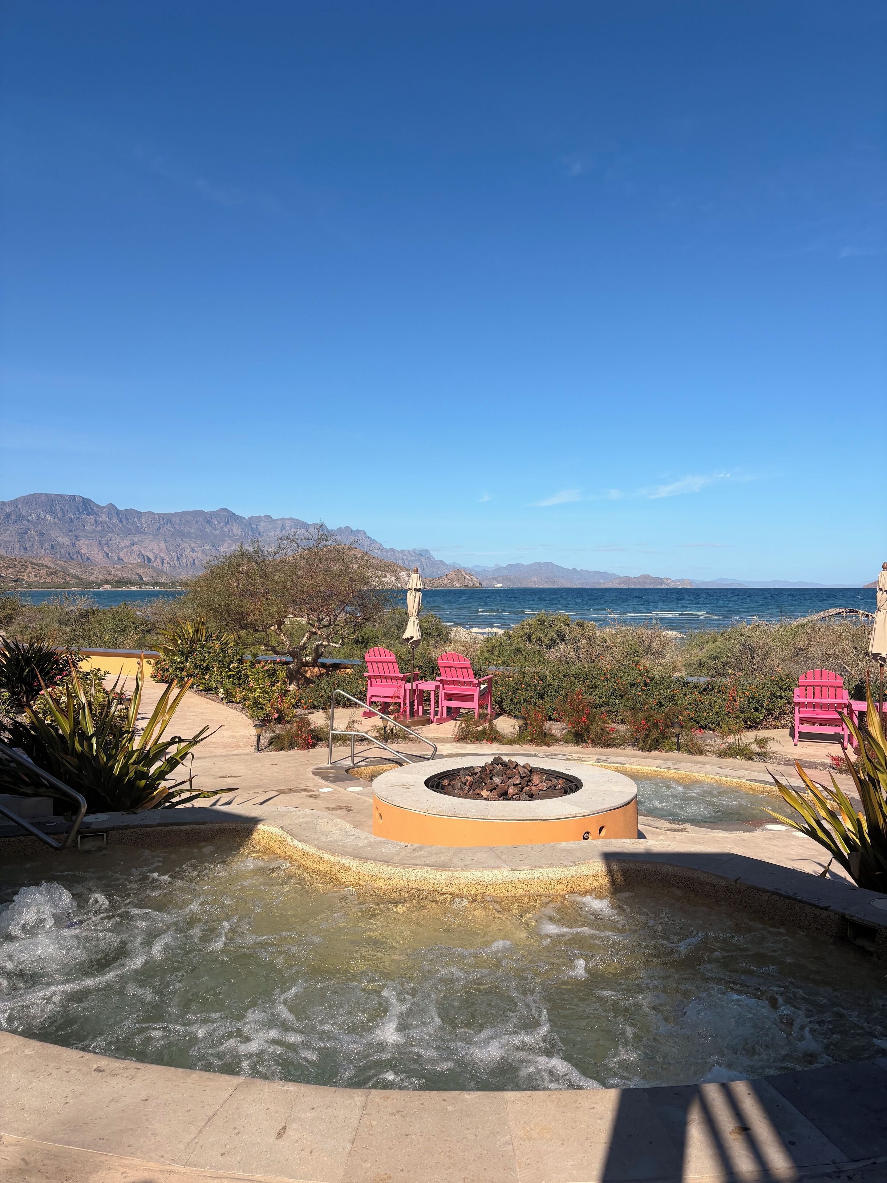 Bain à remous extérieur