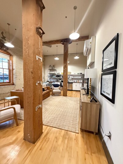 Historic Luxury Condo in Knoxville Old City downtown