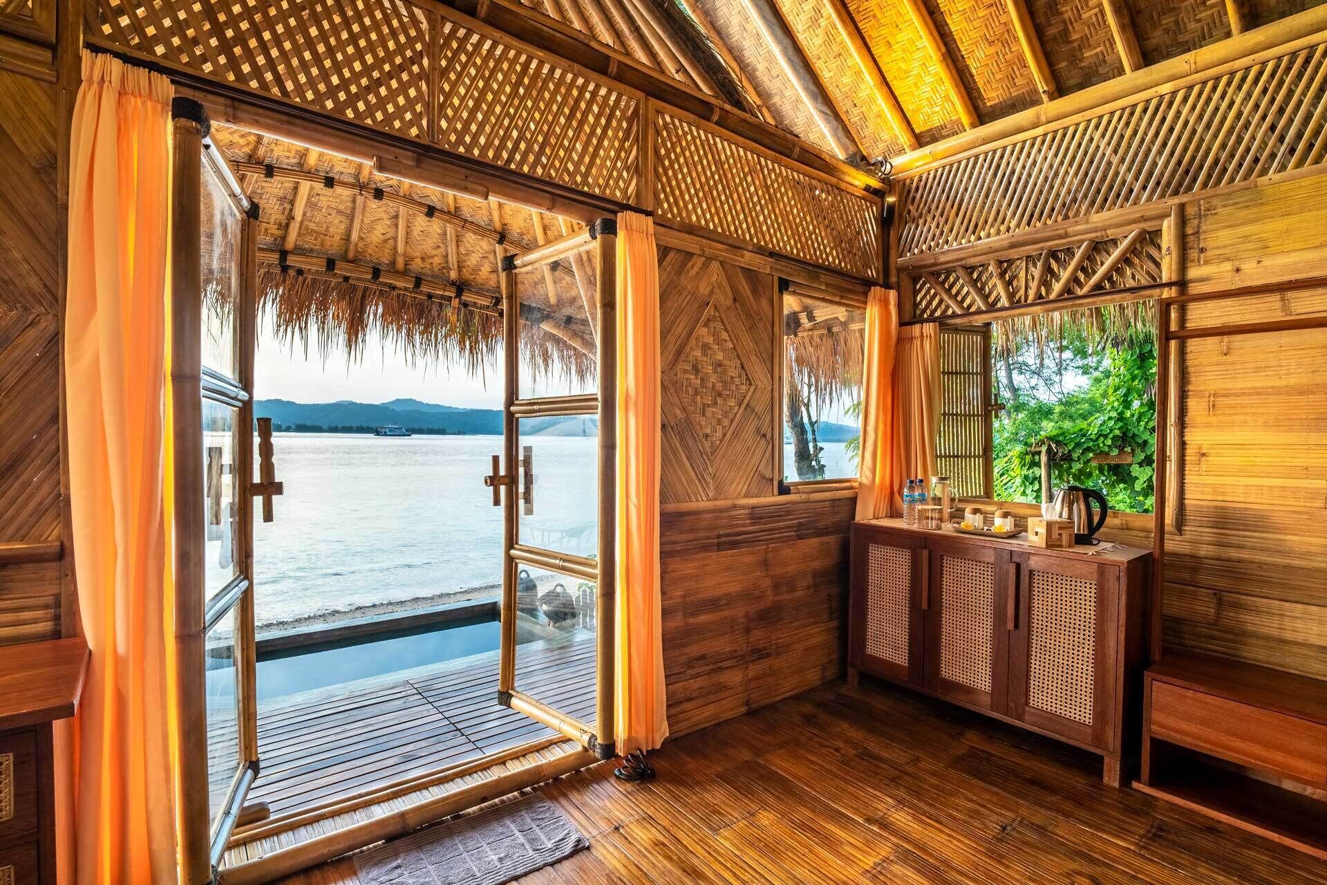 Vila Eksklusif, 1 Tempat Tidur King, kolam renang pribadi, pemandangan samudra | Didekorasi berbeda-beda dan dilengkapi dengan perabotan berbeda-beda