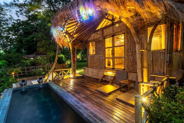 Exclusive Villa, 1 King Bed, Private Pool, Ocean View | Desk, laptop workspace, individually decorated, individually furnished
