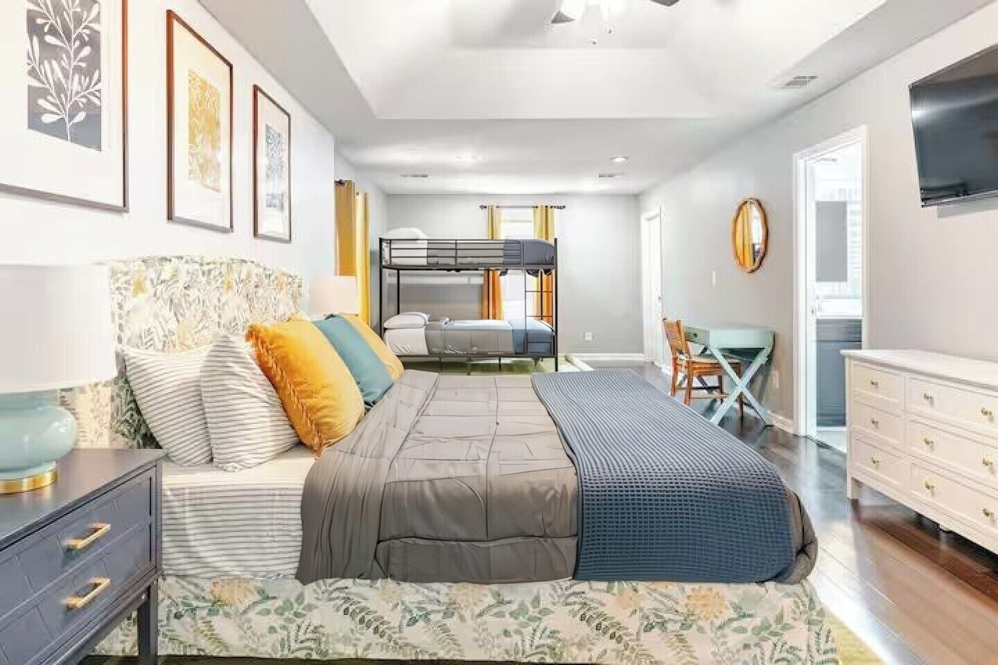 Bügeleisen/Bügelbrett, WLAN, Bettwäsche