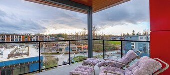 Sun-Filled 2BR Condo | Bright, Open, Near Event Center, Shops & Transit