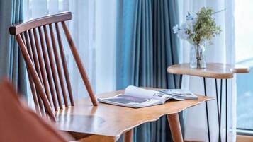 Basic Double Room, Balcony, Sea View | Living area | LCD TV