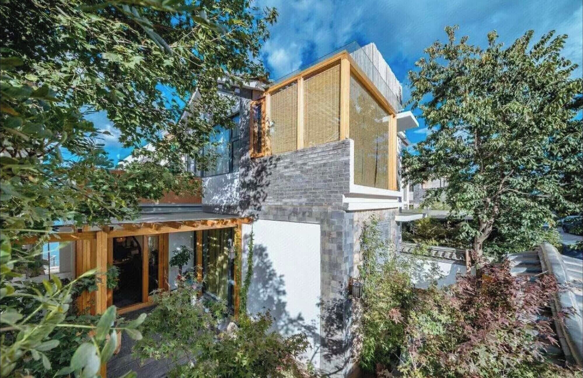 Blick von der Unterkunft