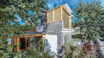 Blick von der Unterkunft