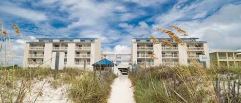 Façade de l’hébergement