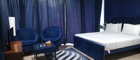 Executive-værelse | Gratis Wi-Fi, sengetøj