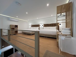 Apartment, 1 Bedroom, Balcony, Garden View | 1 bedroom - Khao Lak - Loft Suite With 2 King Size Beds, Bathroom With Bathtub (Takua Pa)