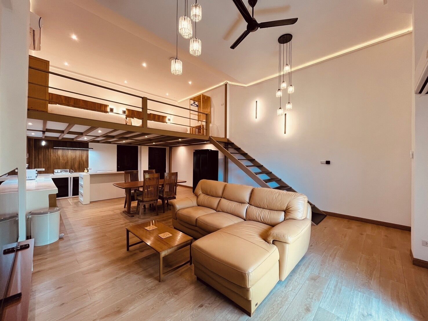 Appartamento, 1 camera da letto, balcone, vista giardino | Area soggiorno