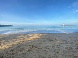 Căn hộ, 1 phòng ngủ, ban công, quang cảnh vườn | Bãi biển