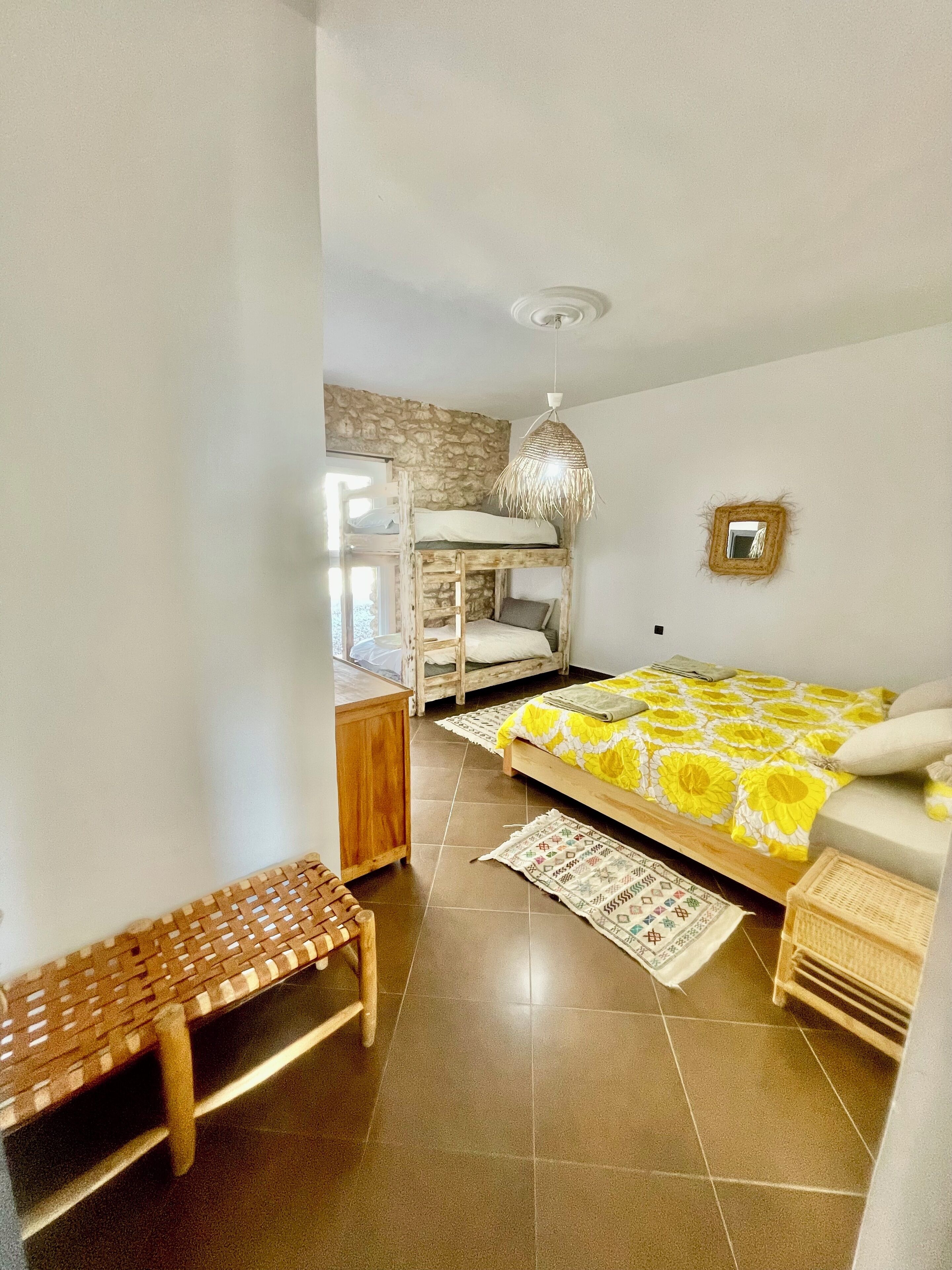 Quadrupla Basic, vista giardino