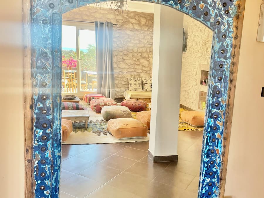 Área de sala de estar