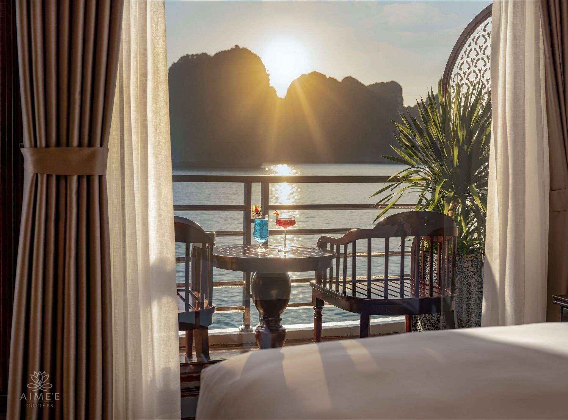 Quarto premier, sacada, vista para o oceano | Terraço/pátio
