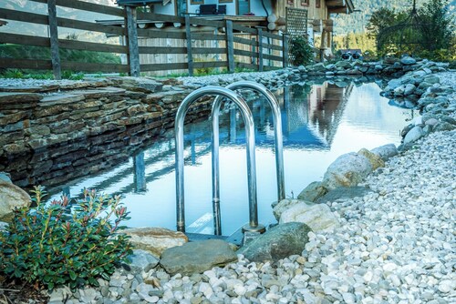 Vacation apartment near Zell am See Swimming pond Sauna Quiet location Dogs allowed