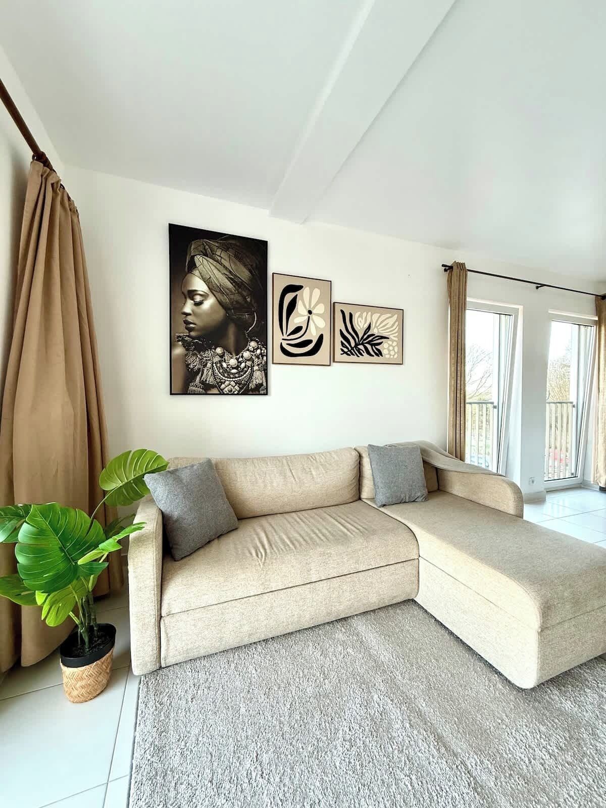 Televisie en een kantoor