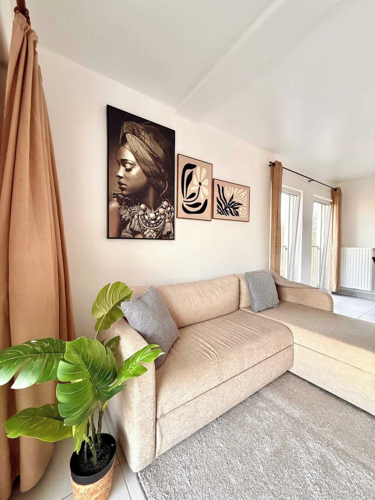 Televisie en een kantoor