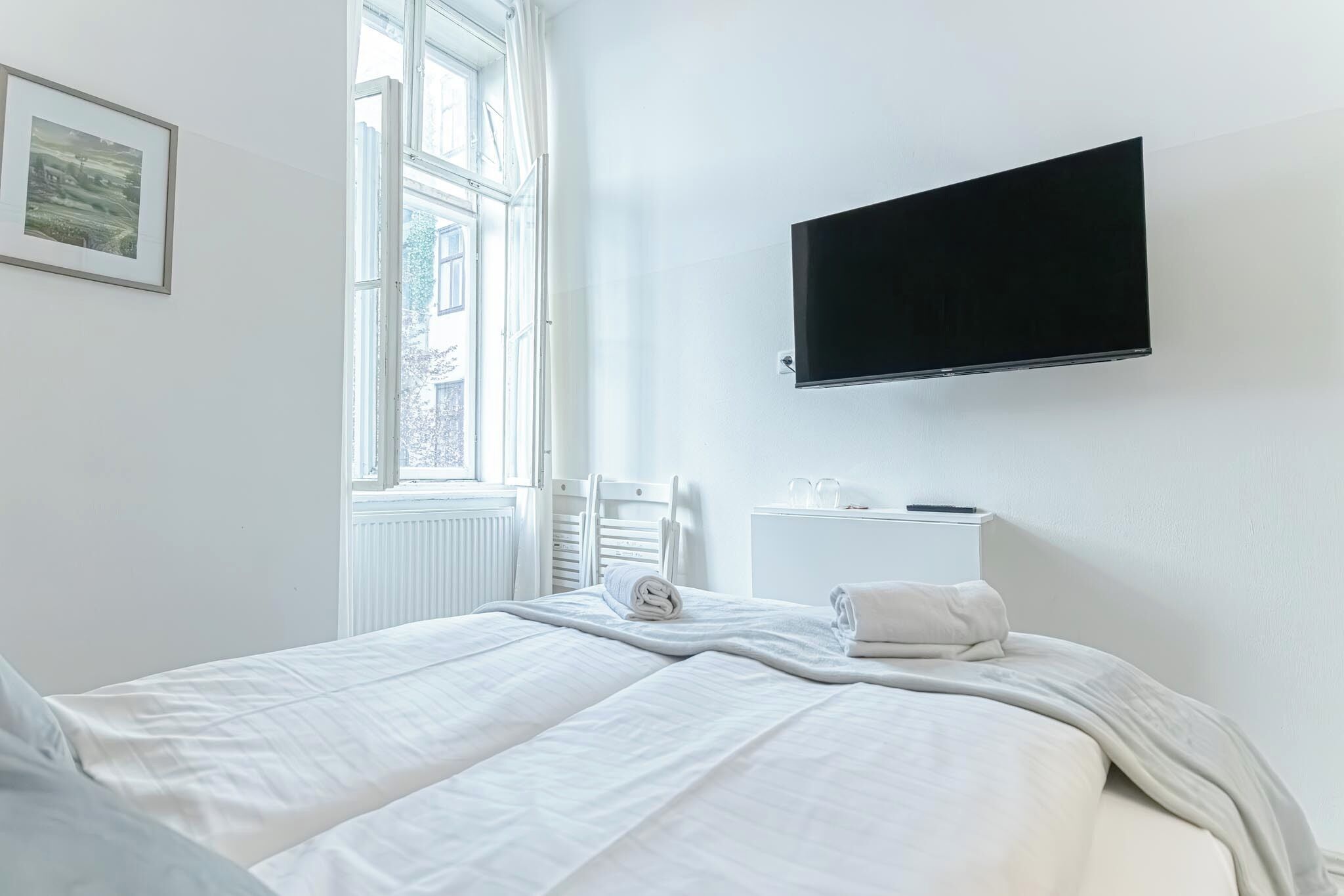 Eenvoudig appartement | Een strijkplank/strijkijzer, gratis wifi