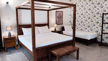 Camera tripla, vista giardino