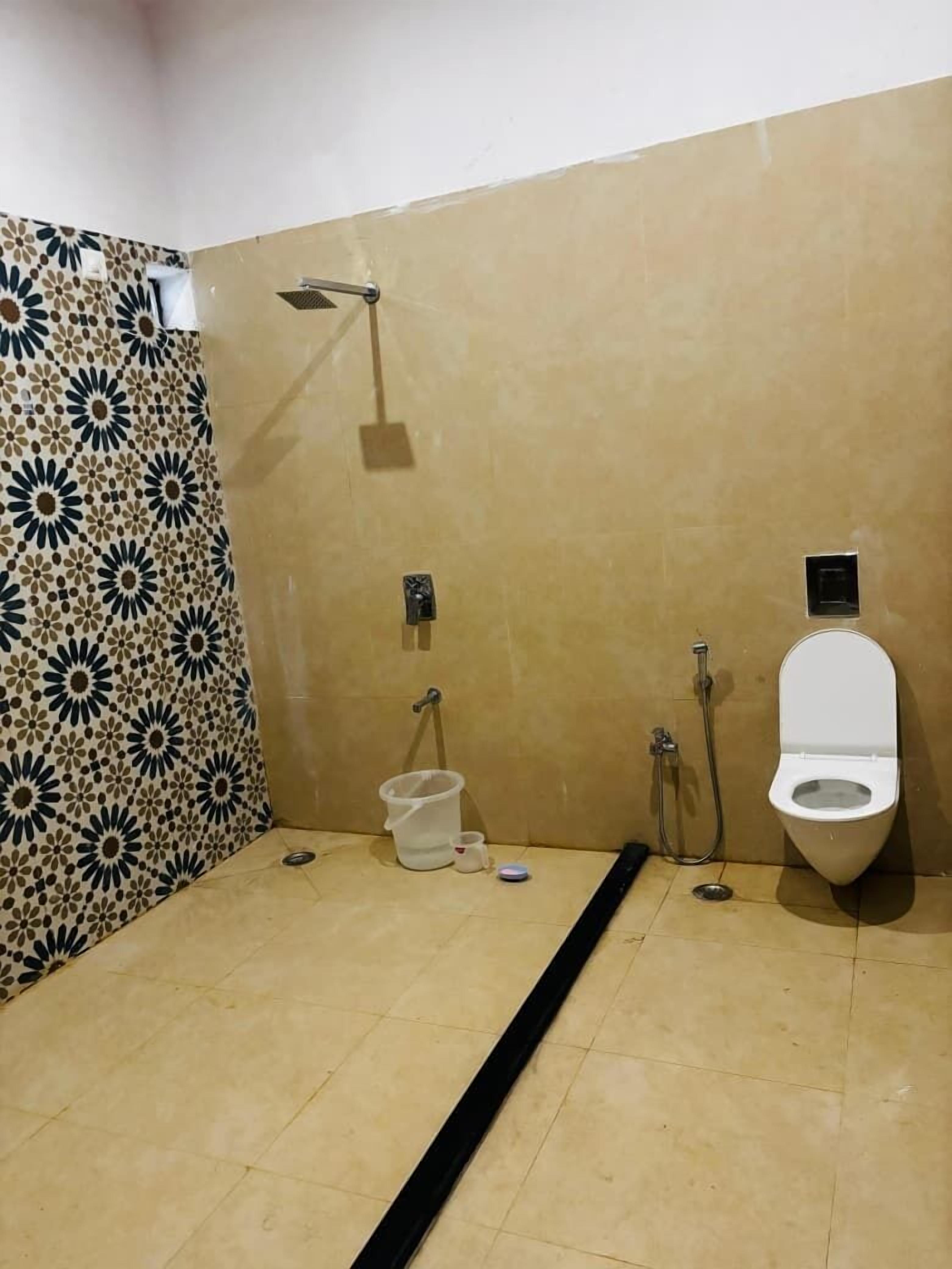 Towels, soap, toilet paper
