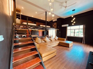 Interior - Khaolak LOFT Suite A with 2 King size beds 1 bathroom at Kokotel Montana Hotel (Tambon Khuekkhak)