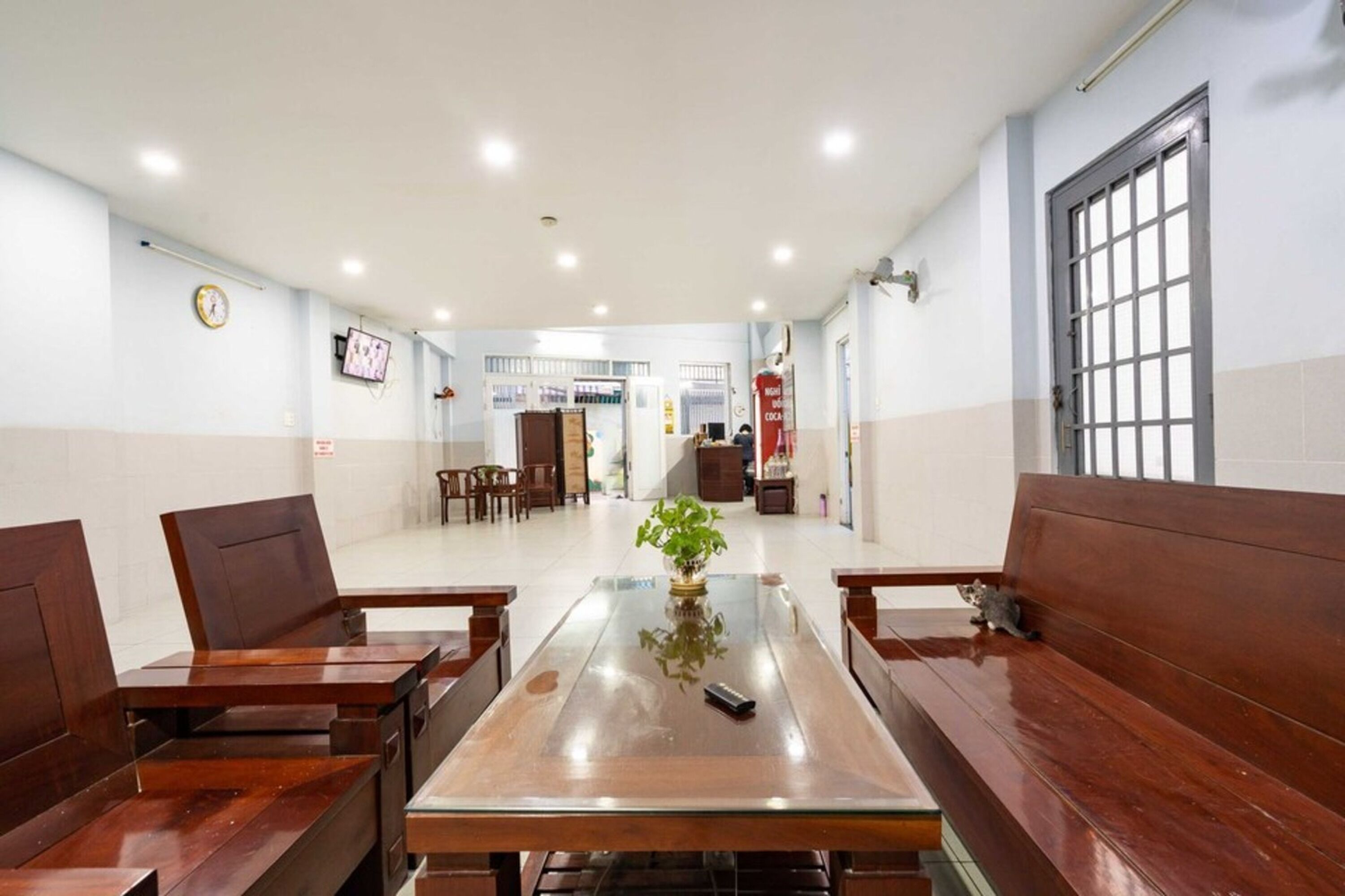 Zona de estar del vestíbulo