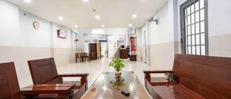 Zona de estar del vestíbulo