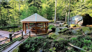 Enceinte de l’hébergement