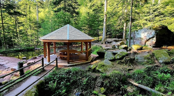 Enceinte de l’hébergement