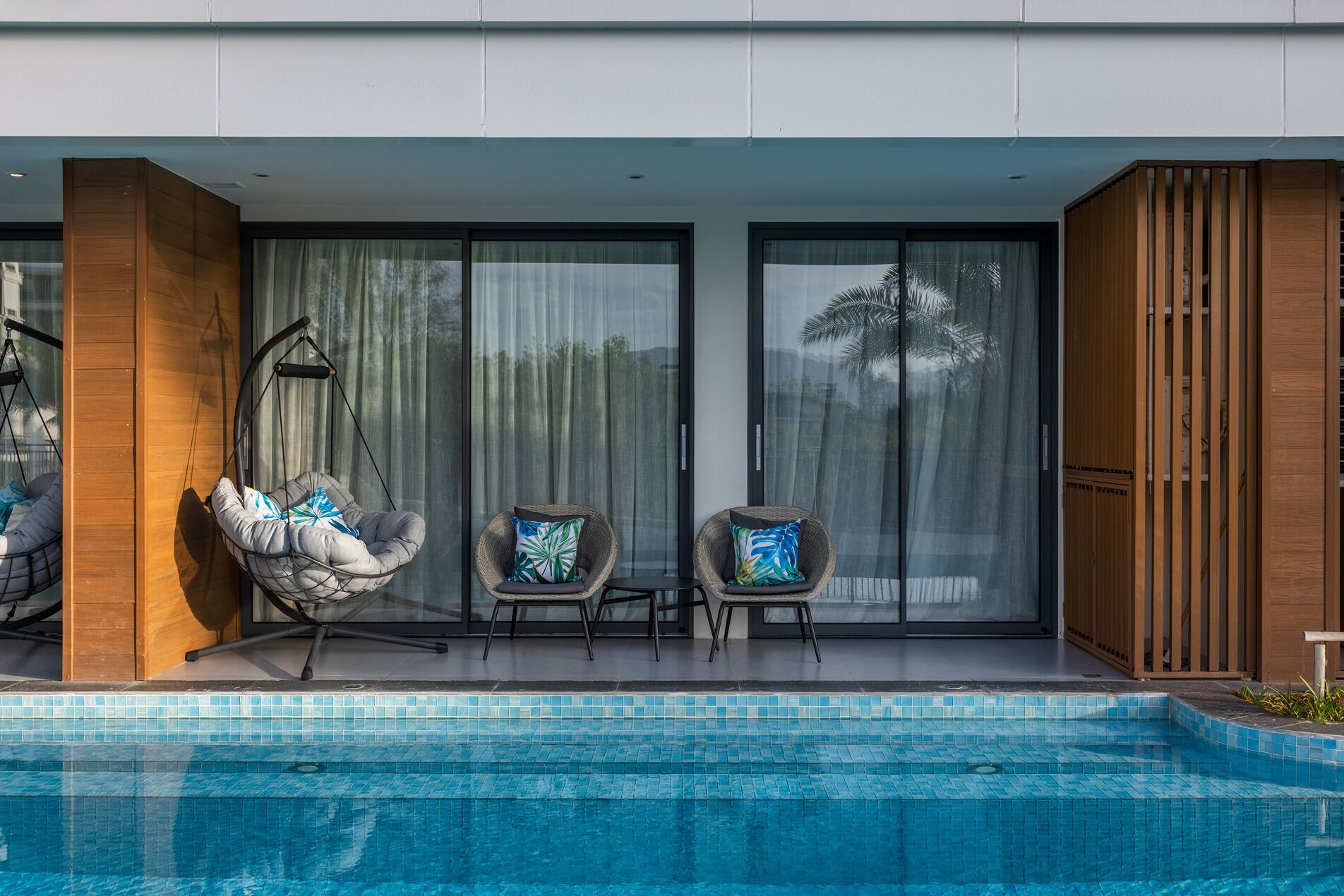 Exclusive Apartment, Pool View | Balcony