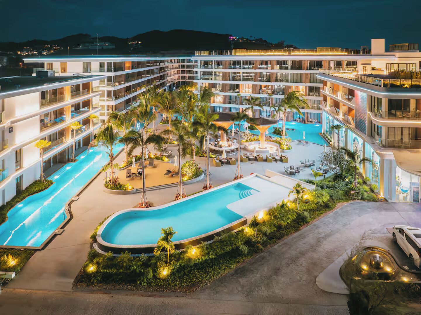 Konaklama yerinin ön cephesi