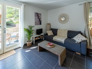 Living area - House Lacanau, terrace, pool (Lacanau)