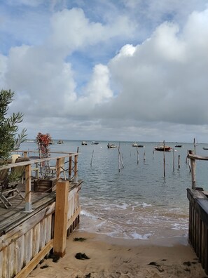 Beach - Mobile home cocoon 5 pers in a 4 star campsite les embruns in Cap Ferret (Lège-Cap-Ferret)
