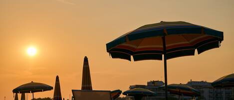 Leilighet, 1 soverom, terrasse | Strand