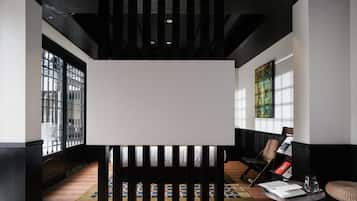 Basic Double Room, Courtyard View | Laptop workspace, blackout curtains, soundproofing, iron/ironing board