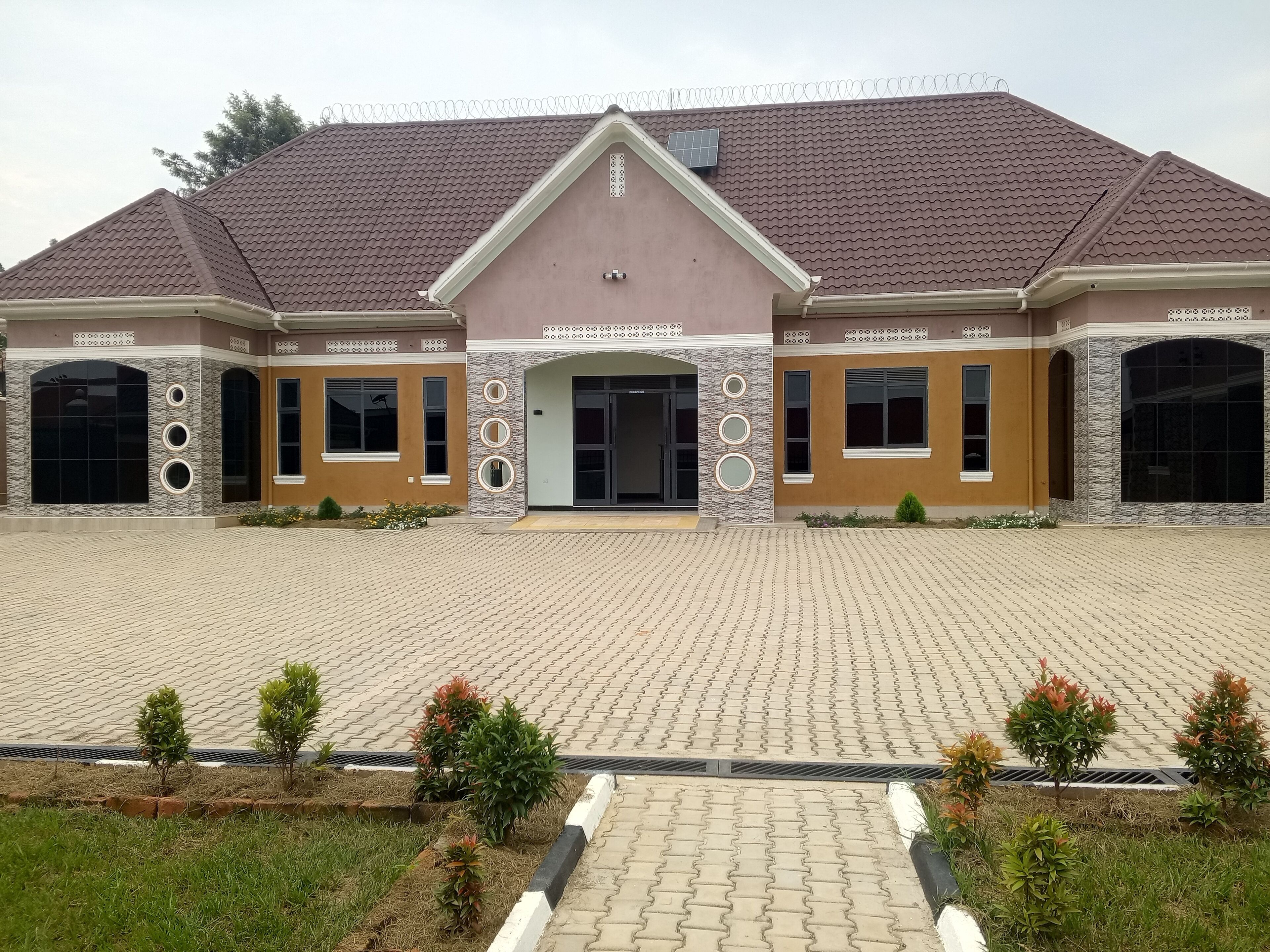 Fassade der Unterkunft