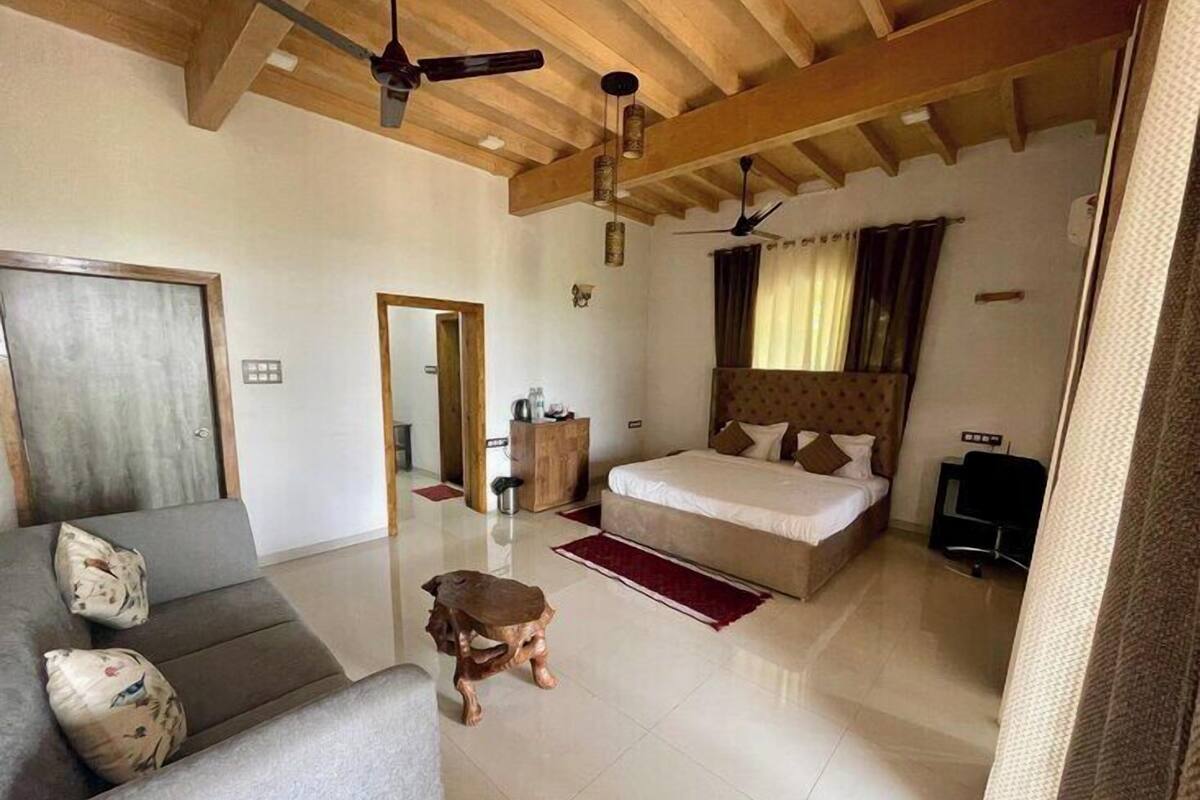 Villa Luxe, vue jardin