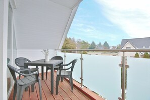 Outdoor dining - Apartment Ostseeglück (Haffkrug)