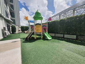 Apartment, 1 Bedroom, Smoking, Balcony | Children’s area - Stylish Bang Saray Apartment With Pool and Resort Facilities (Sattahip)
