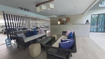 อพาร์ทเมนท์, 1 ห้องนอน, สูบบุหรี่ได้, ระเบียง | ภายใน