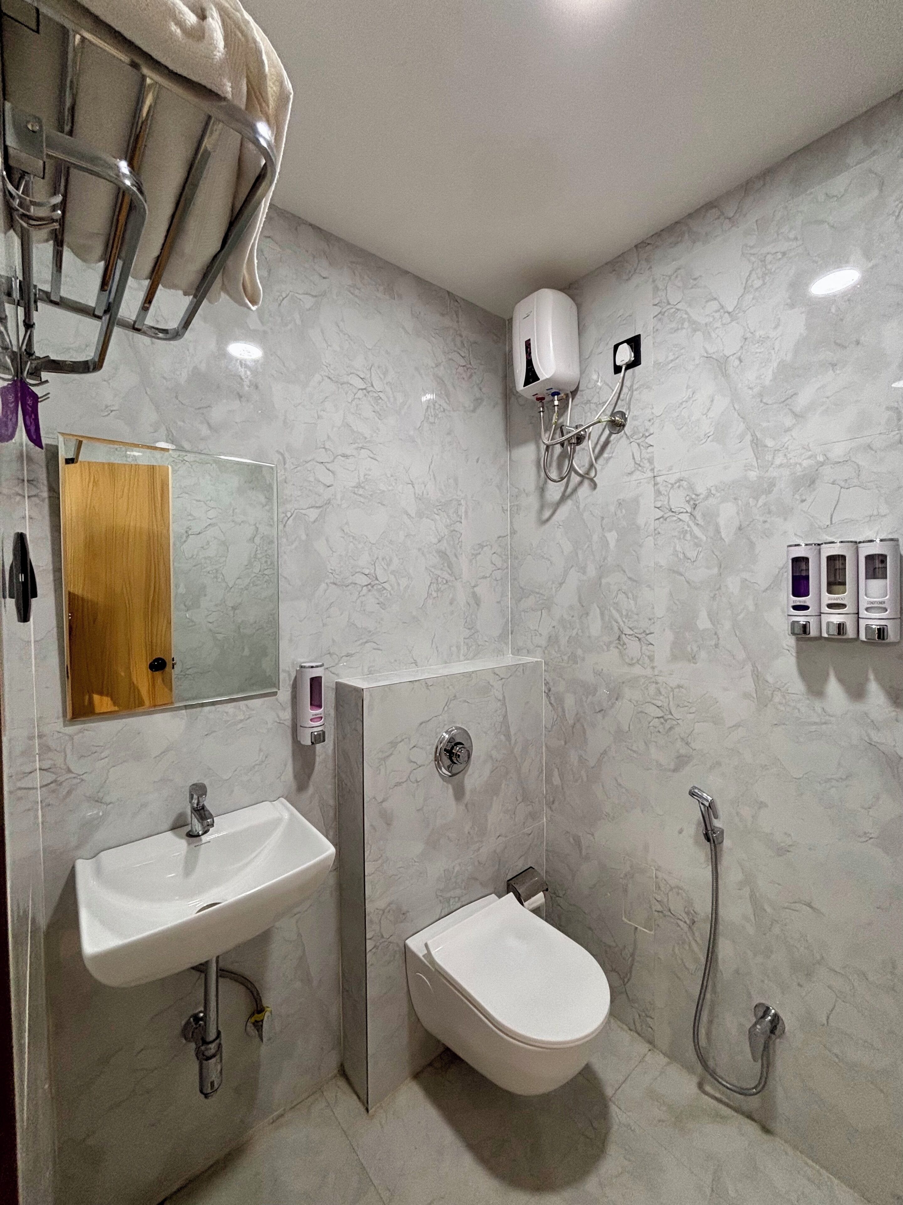 Deluxe-Zimmer | Badezimmer | Handtücher
