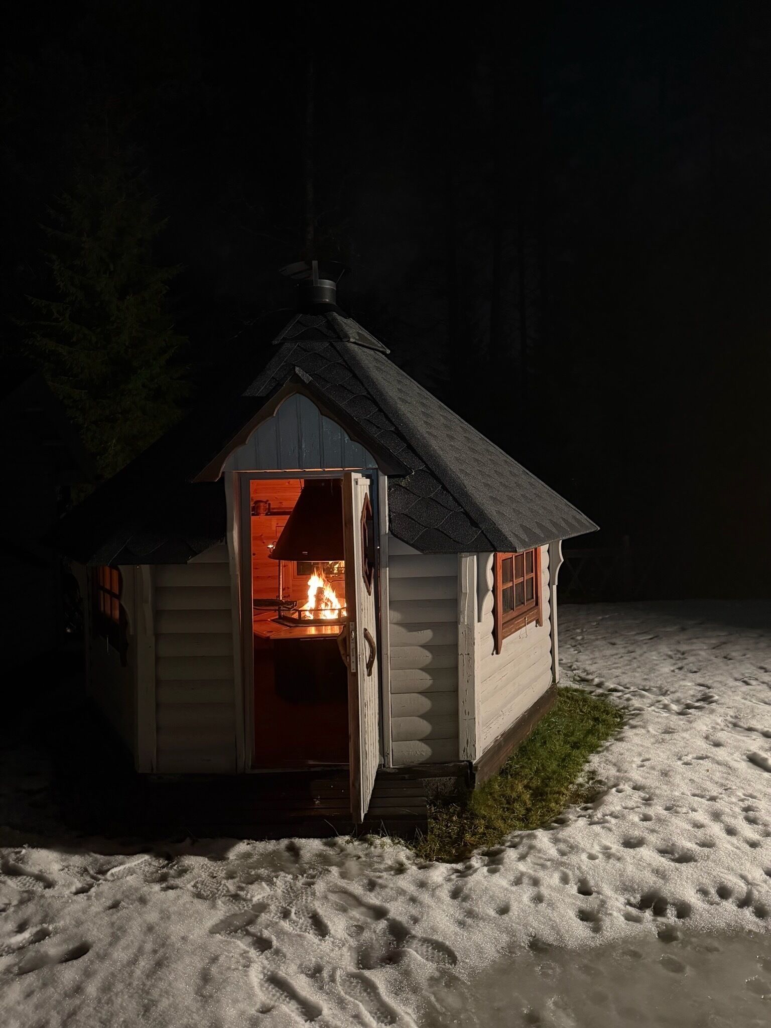 Enceinte de l’hébergement