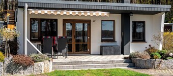 Waterkieker - Bungalow on Lake Jabel with jetty & outdoor sauna