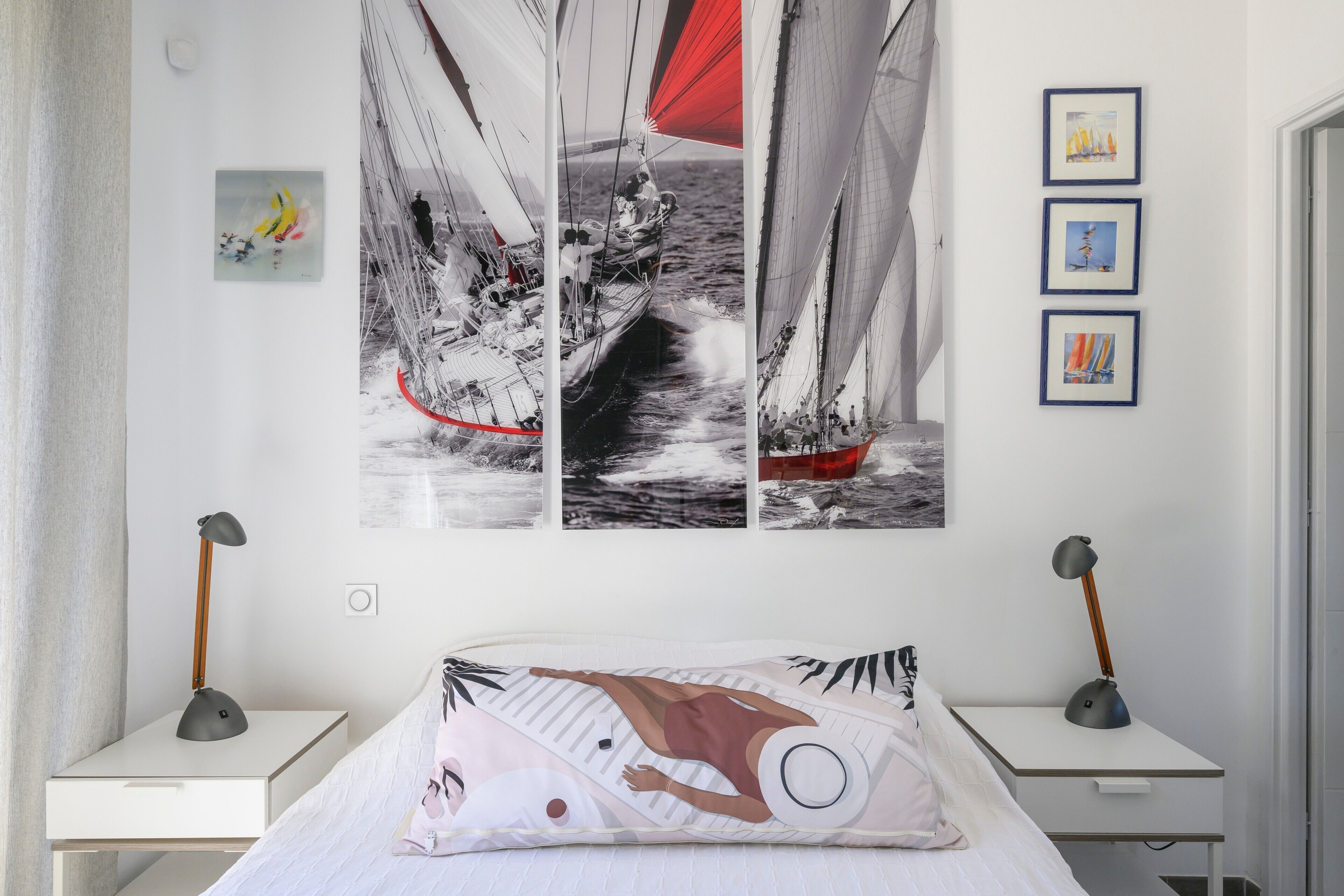 1 chambre, fer et planche à repasser, Wi-Fi, literie fournie