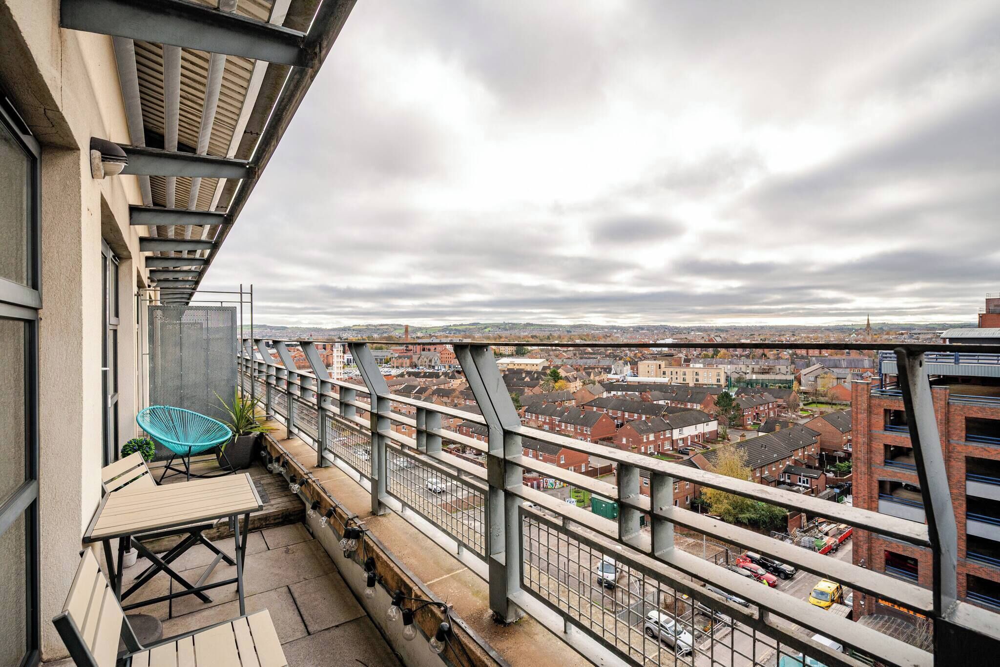 Apartment, 2 Bedrooms, Balcony, City View | Balcony