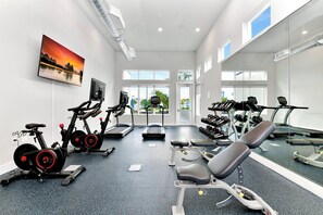 Fitnessbereich