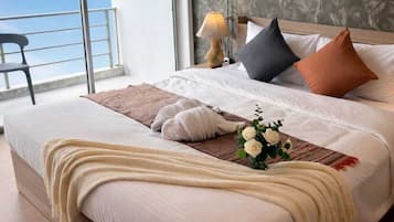 Deluxe Double Room, Balcony, Mountain View | View from property